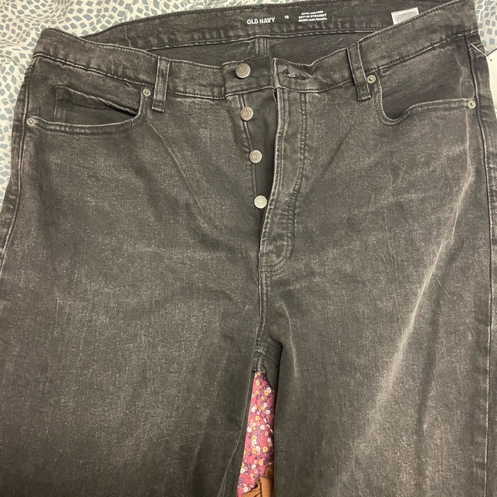 Old navy Extra high rise jeans!